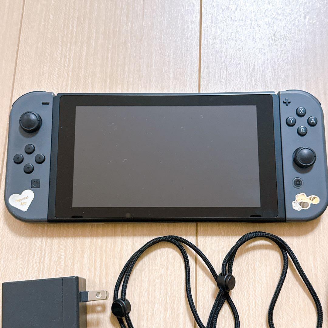 任天堂 Switch 本体 グレー スイッチ