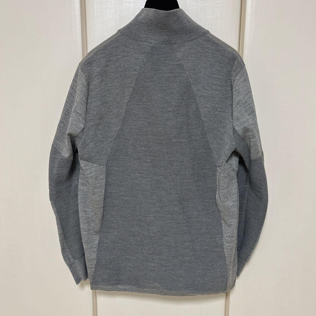 デサントゴルフ フルジップジャケット グレー M