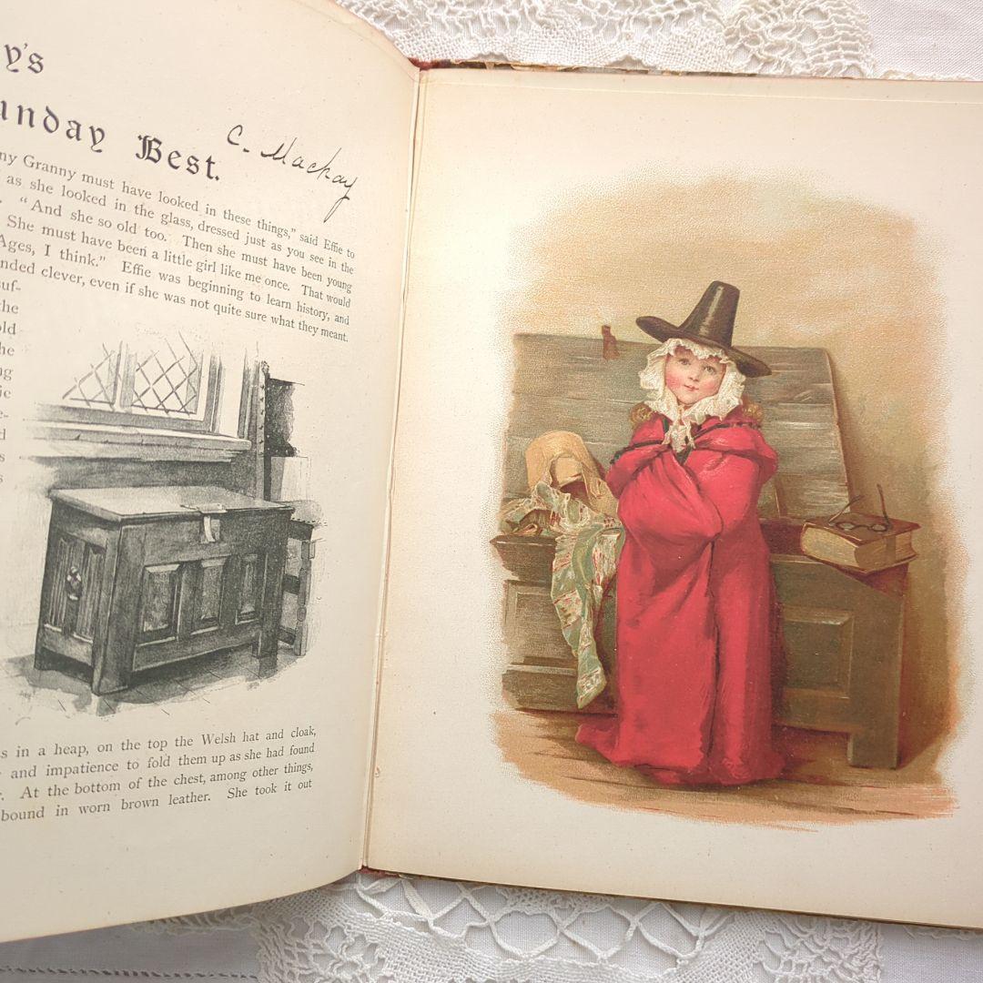 稀少1892アンティーク絵本 初版 洋書 児童書 ヴィクトリアン ヴンテージ