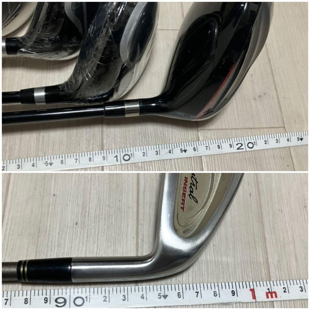 新品クラブ付/初心者オススメ❗️コースデビュー出来るクラブ13本揃ったゴルフセット