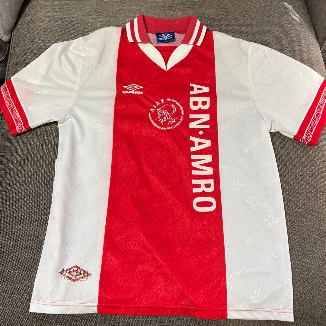 【希少】90s Ajaxアヤックス94/95ユニフォームヴィンテージ UMBRO