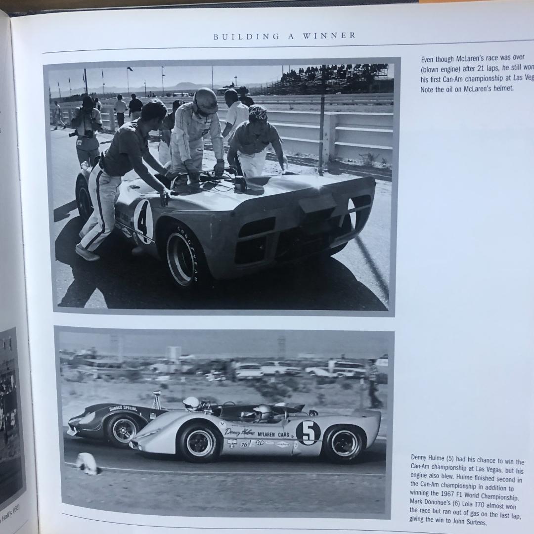 洋書 MCLAREN RACING SPORTS CARS