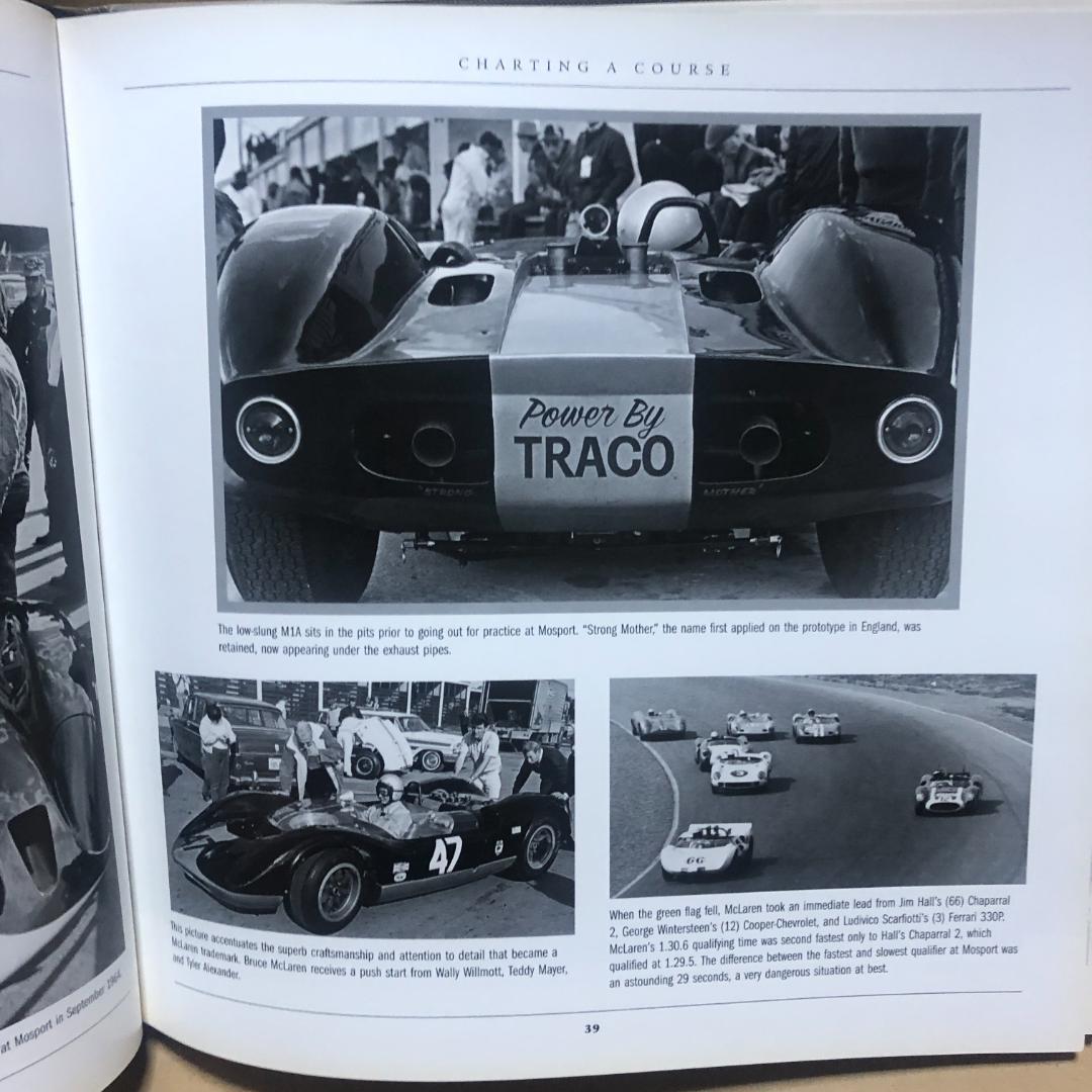 洋書 MCLAREN RACING SPORTS CARS
