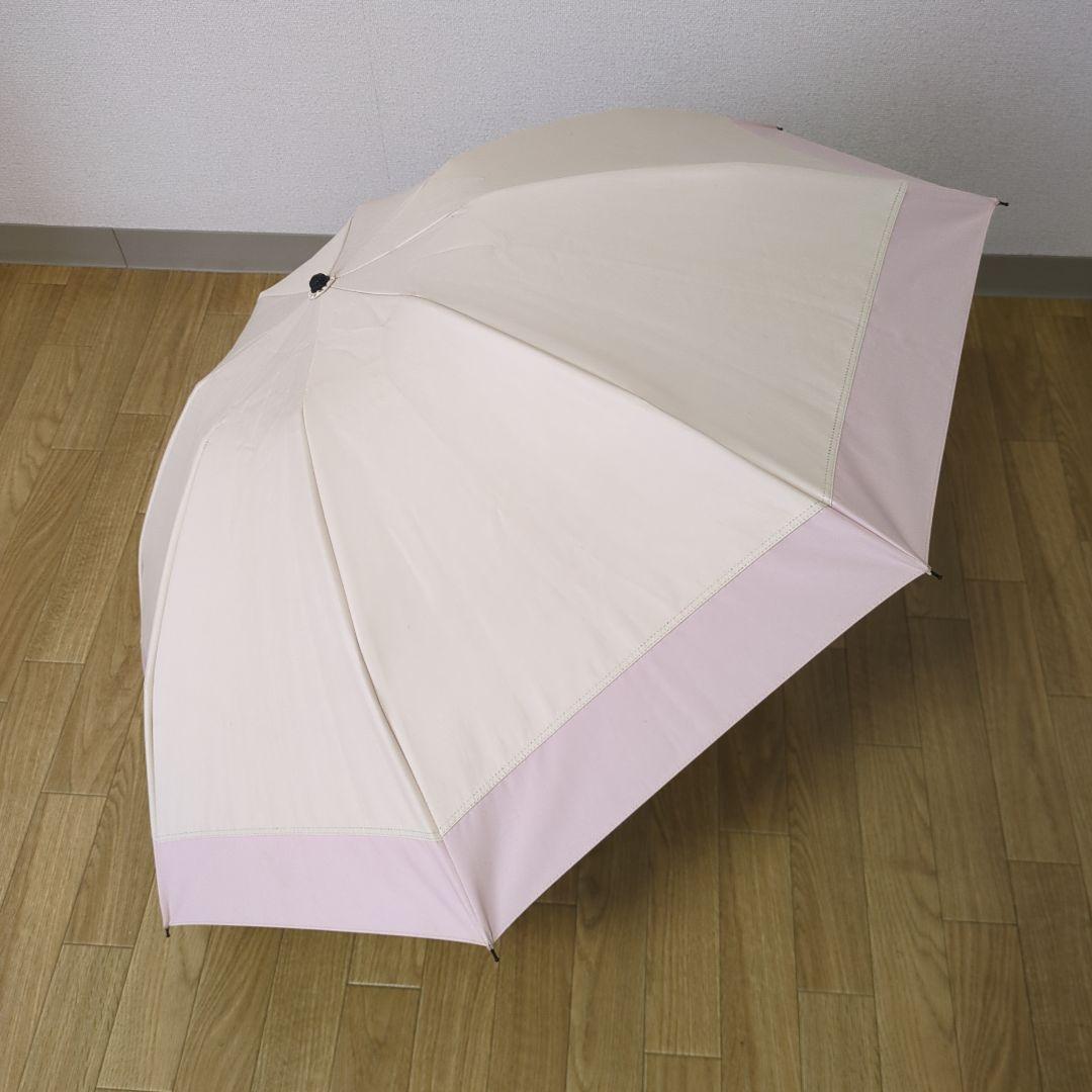 ロサブラン　三段折りたたみ日傘50cmコンビ