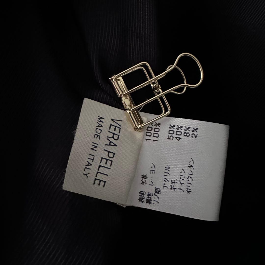 美品BARNEY'S NEW YORK レザーブルゾン　50