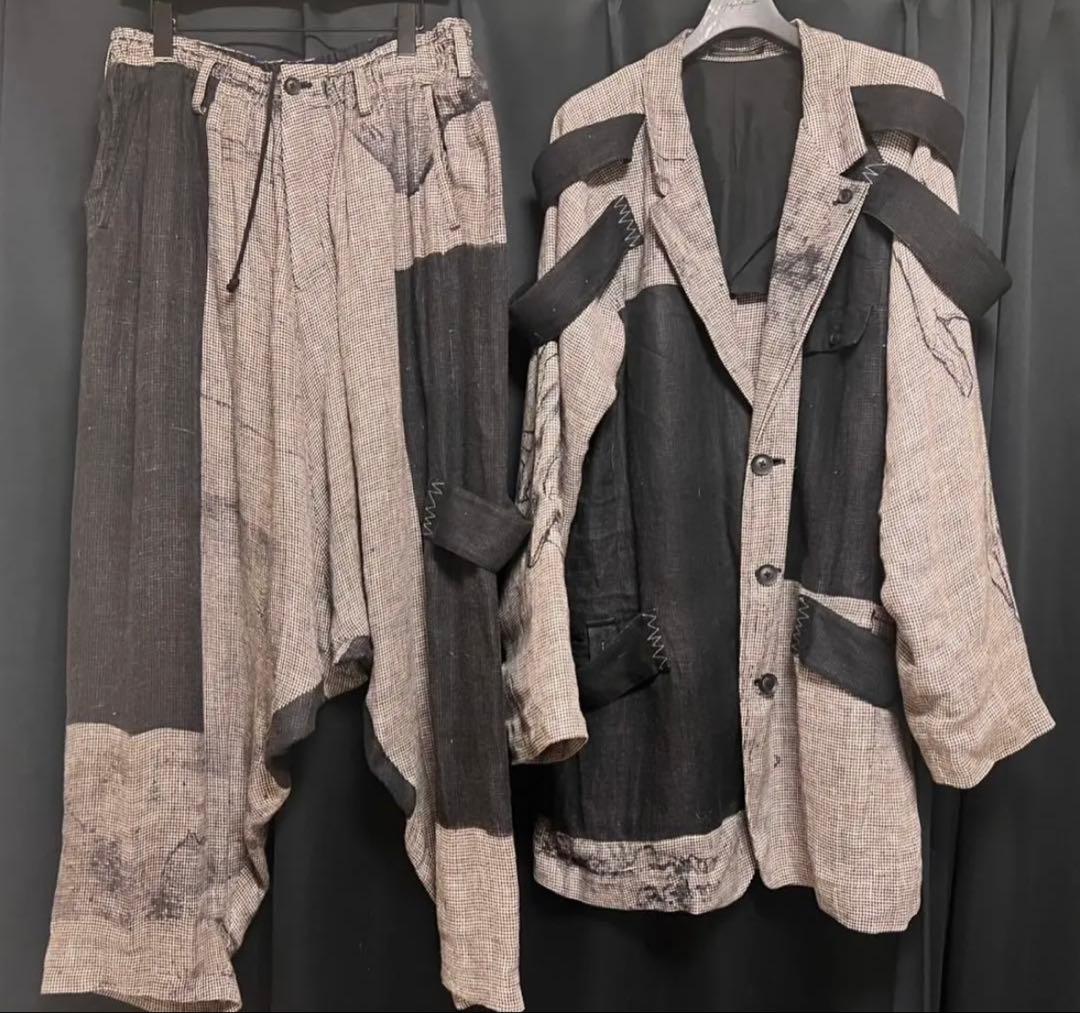 YohjiYamamoto POURHOMME24ss セットアップ 値下げ済み