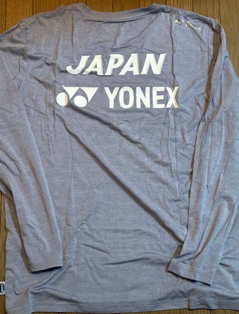 YONEX ロングTシャツ 非売品日本代表JAPANロゴ