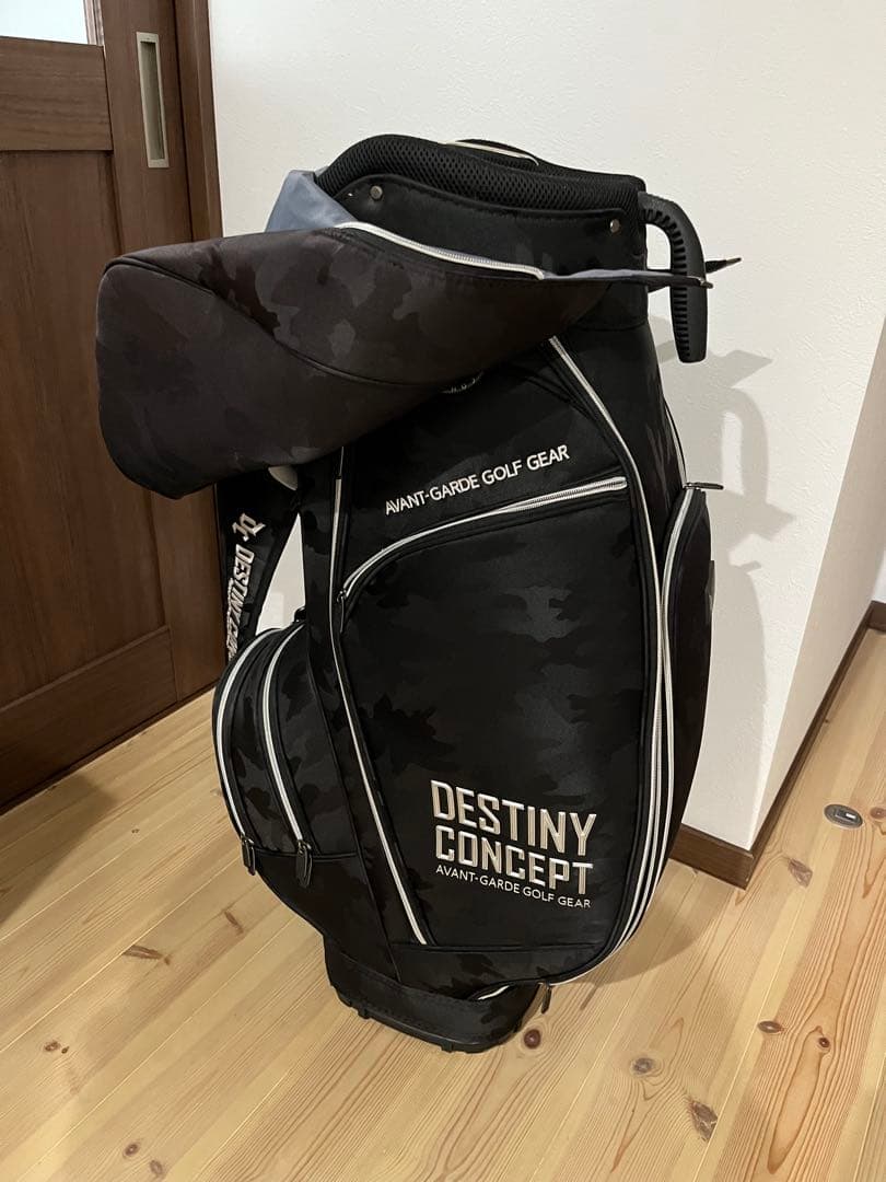 DESTINY CONCEPT キャディバッグ ブラック/カモフラージュ