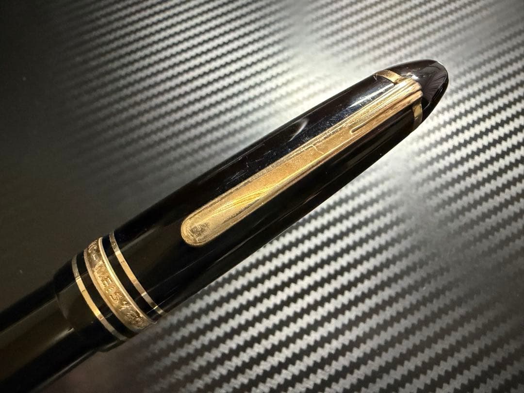 モンブラン マイスターシュテュック 146 14C 全金 F 細字 万年筆
