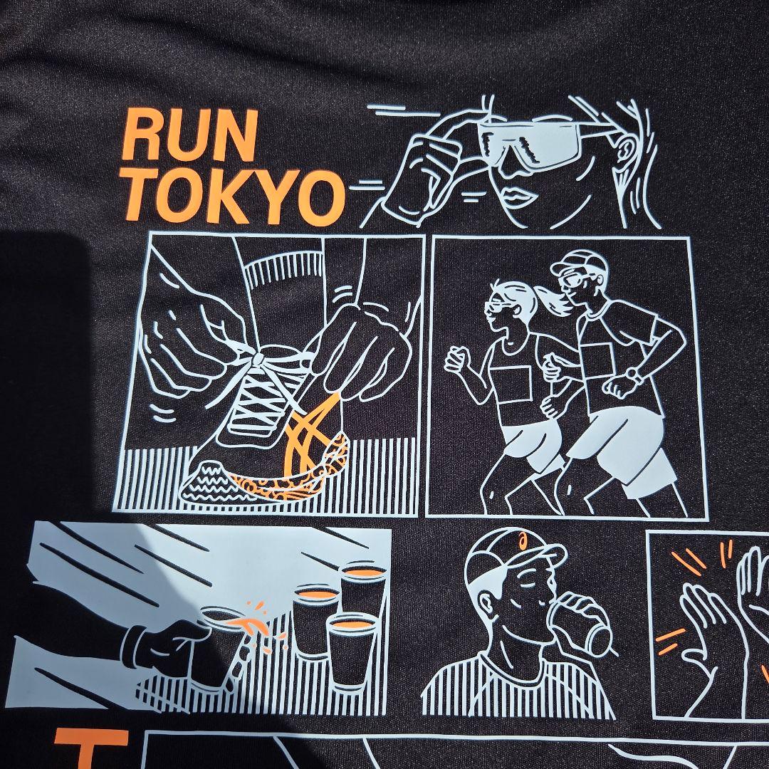 asics 東京マラソン 2026海外Mサイズ シャツ