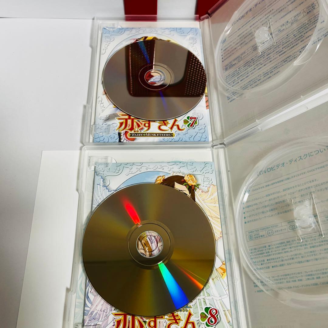 アニメDVD おとぎ銃士 赤ずきん 全13巻セット　背表紙に日焼け有り