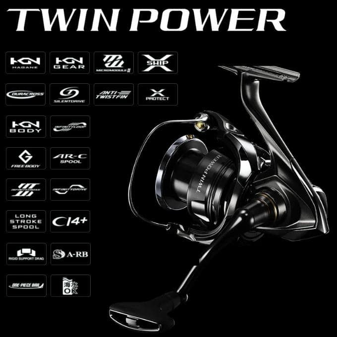SHIMANO 24TWIN POWER 4000M スピニングリール 新品