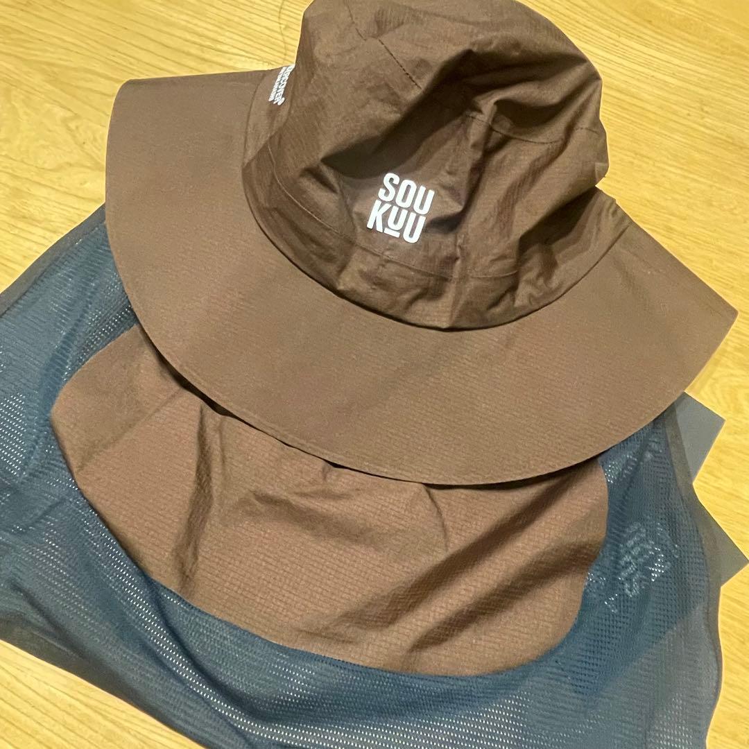 アンダーカバー ノースフェイス SOUKUU サンシールドバケットハット登山