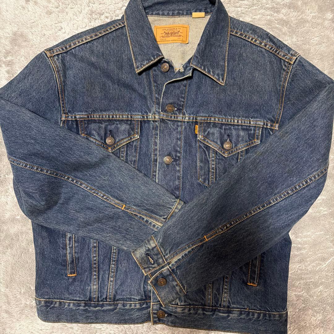 美品 90's リーバイス　70606 トラッカージャケット　オレンジタブ　L