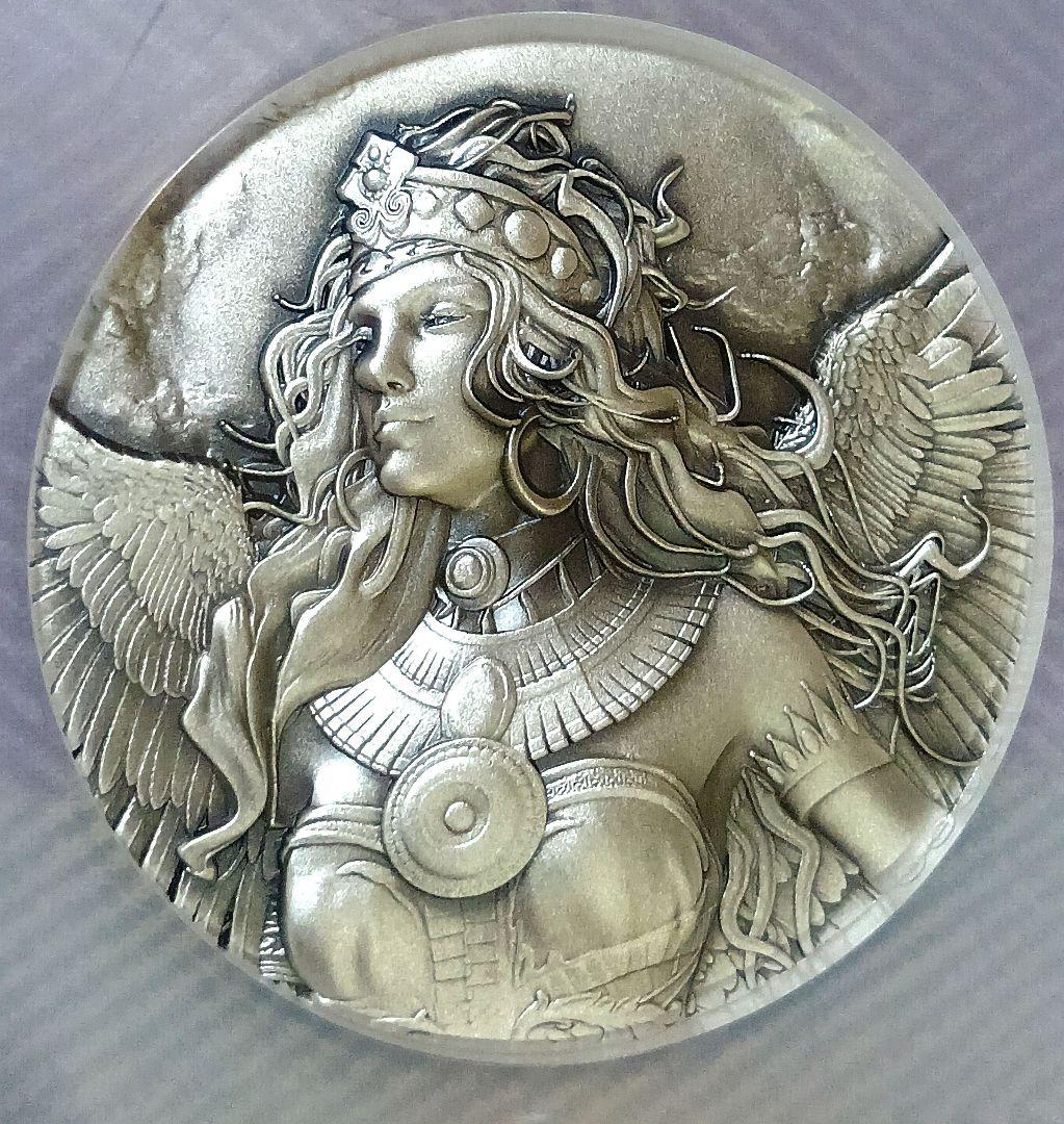 NGC MS70 2025 2オンス 純銀 女神イシス 全世界99枚のみ