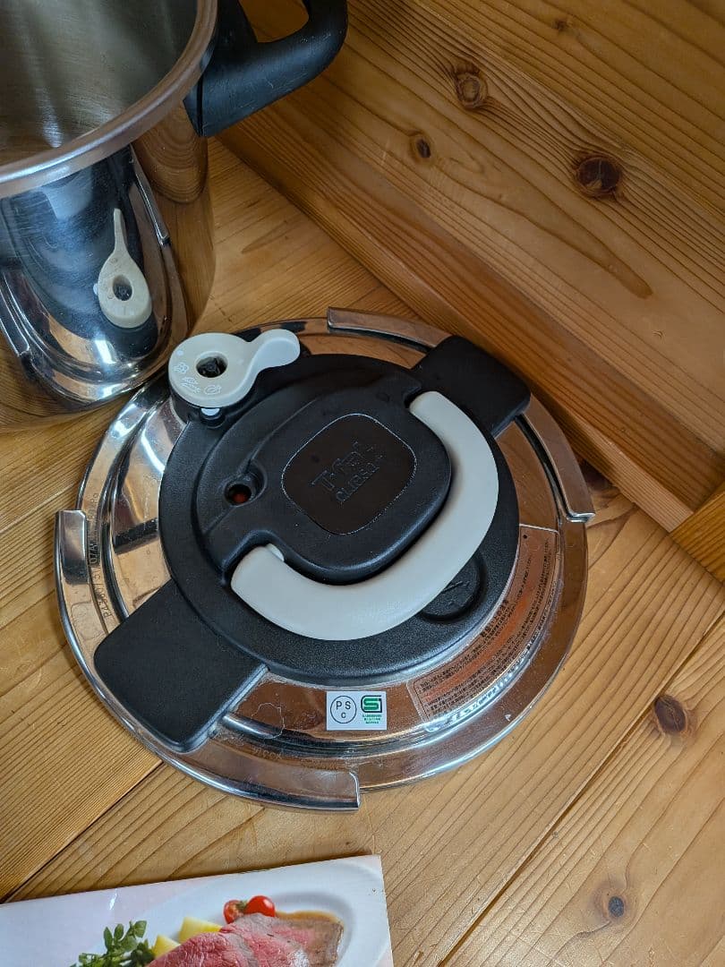 T-fal 6L 圧力鍋 クリプソアーチ レシピ 説明書付き