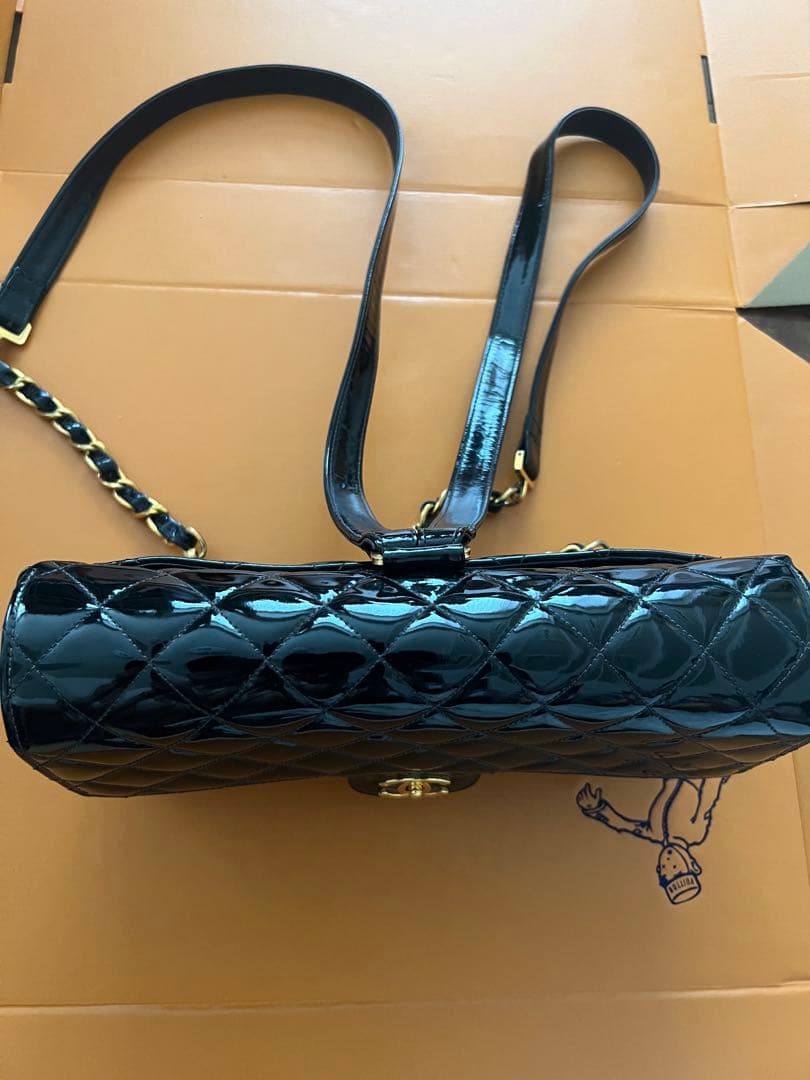 CHANEL キルティング バッグ　リュック　ブラック