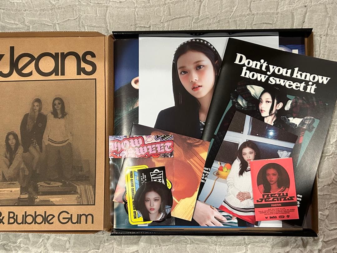 New Jeans How Sweet & Bubble Gum 全6点セット