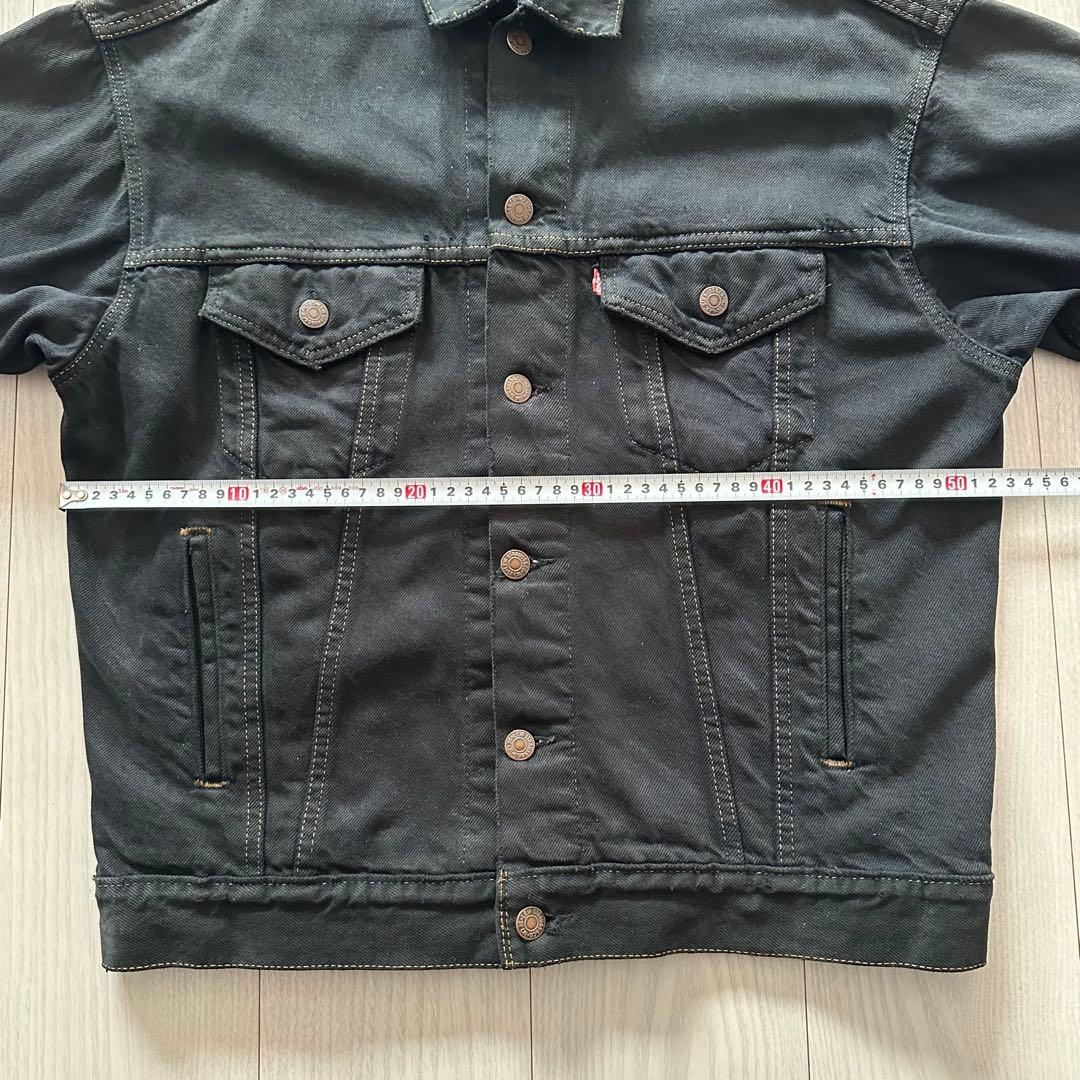 Levi's　70507　ブラックデニムジャケット　USA製　Sサイズ位　90s