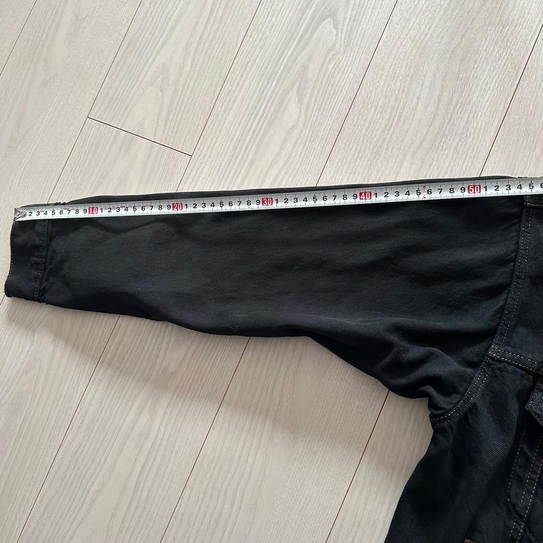 Levi's　70507　ブラックデニムジャケット　USA製　Sサイズ位　90s