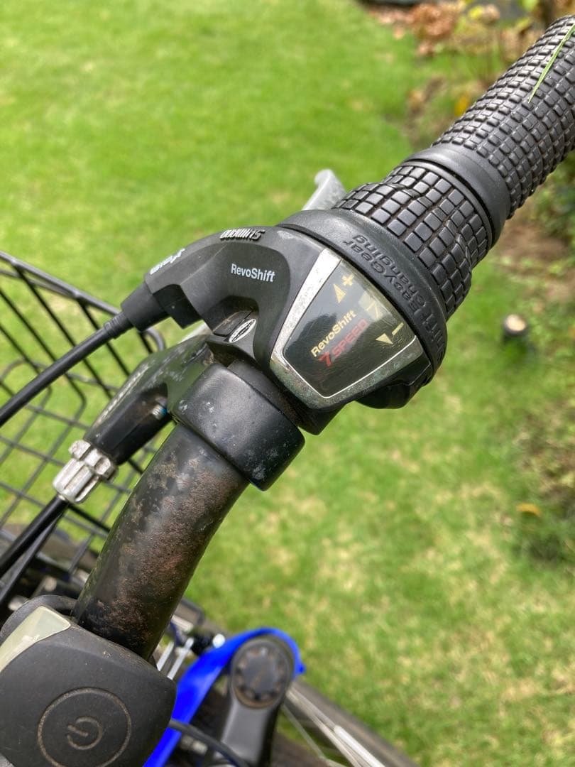 関西　gios genova 24 ジオス　ブルー　クロスバイク　MTB 自転車