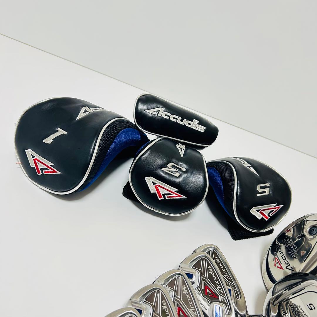 【極美品】Accudis ゴルフクラブセット 11本 レフティ AD-501