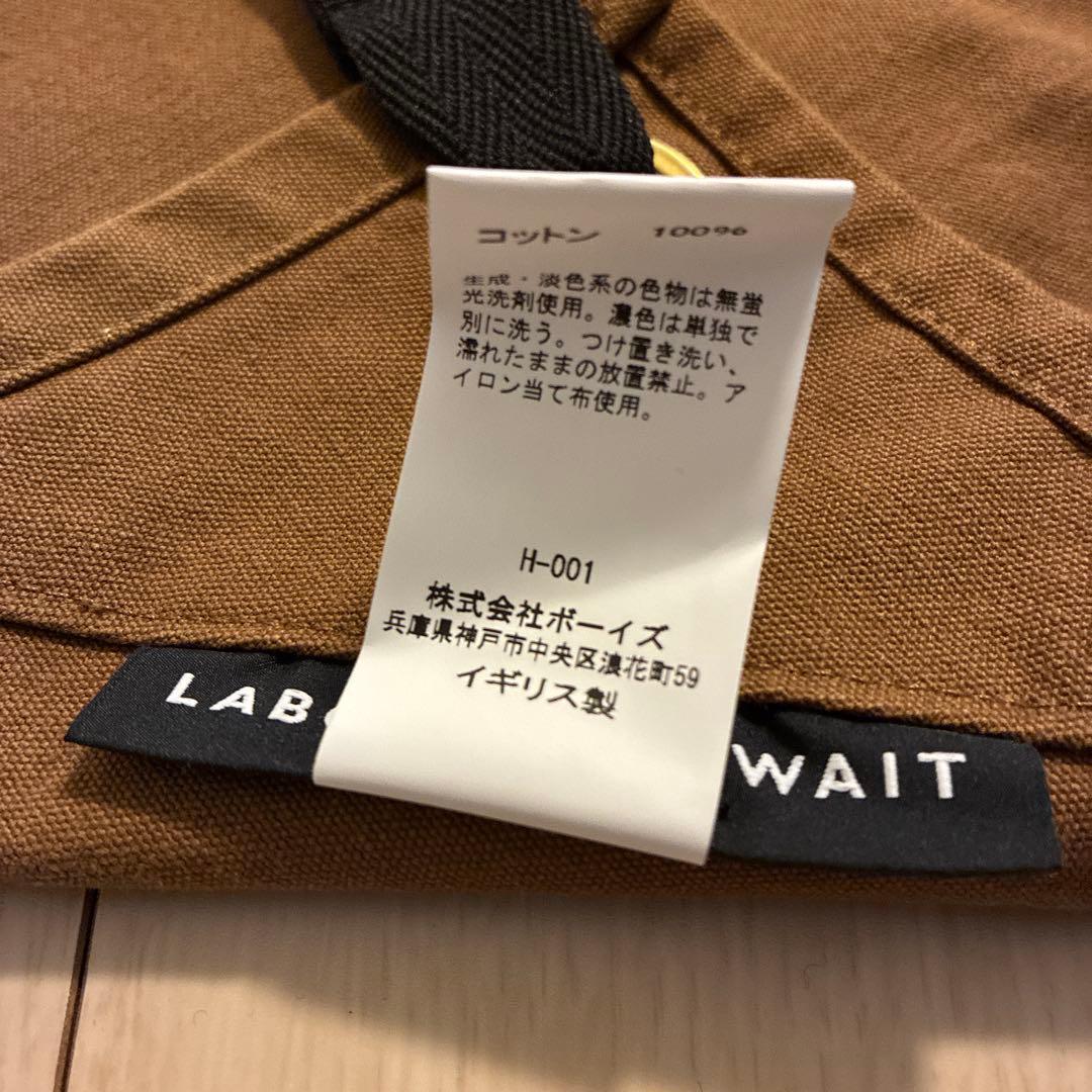 LABOUR AND WAIT エプロン