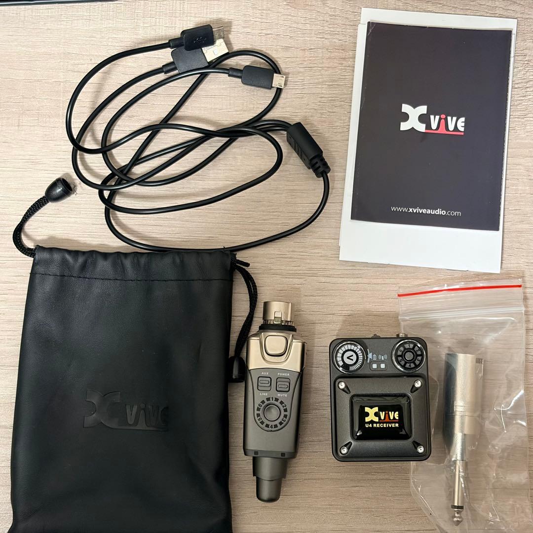 Xvive U4 ワイヤレスシステム イヤモニ XV-U4