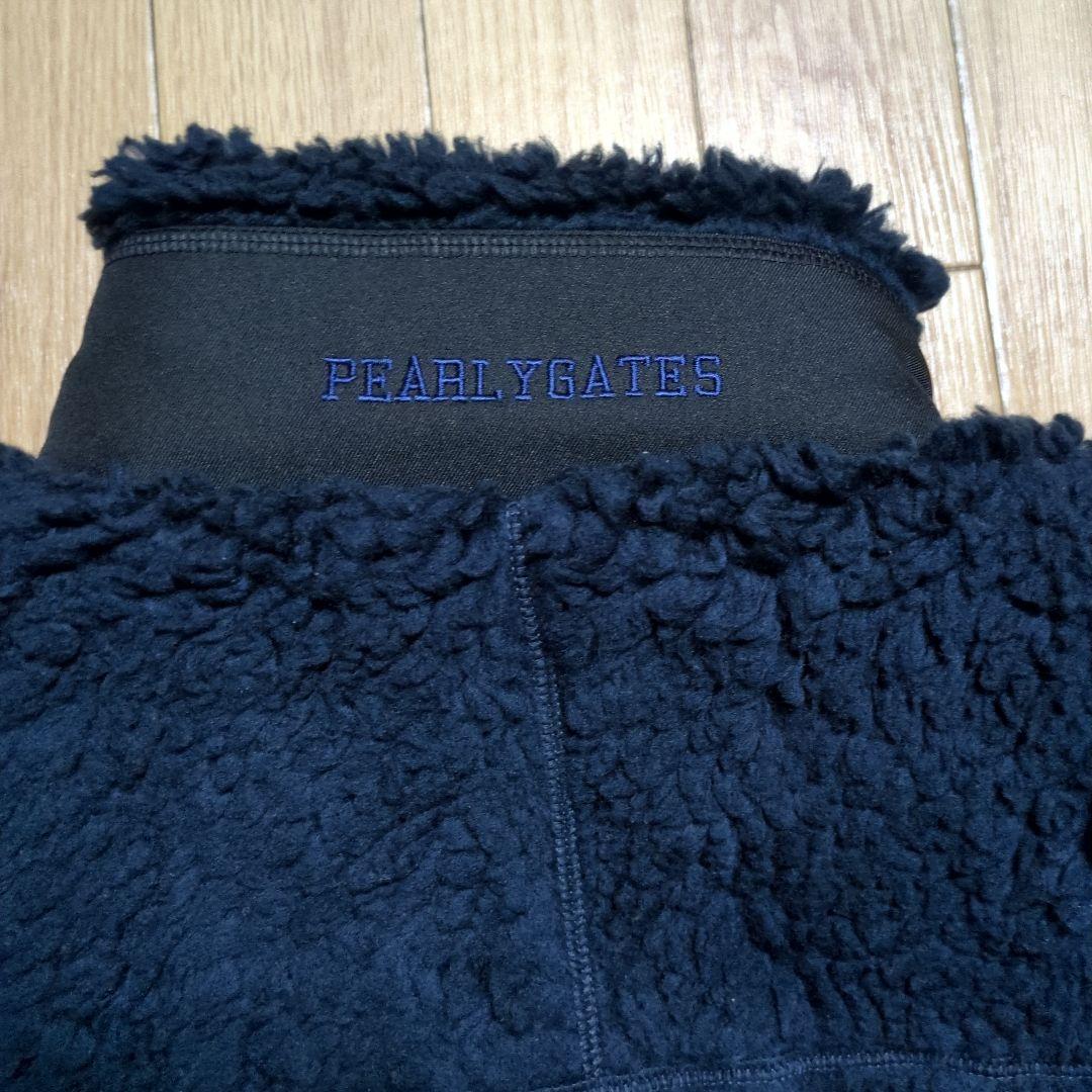 パーリーゲイツ PEARLY GATES ネイビー ボア ベスト ゴルフ 5
