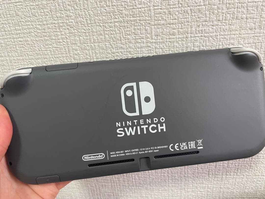 Nintendo Switch Lite 本体 グレー ヘッドフォン付き