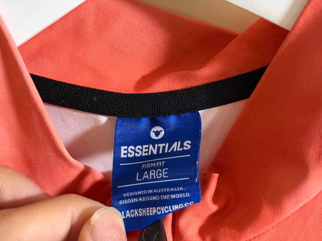 ブラックシープBLACK SHEEP Essentials サイクルジャージ L