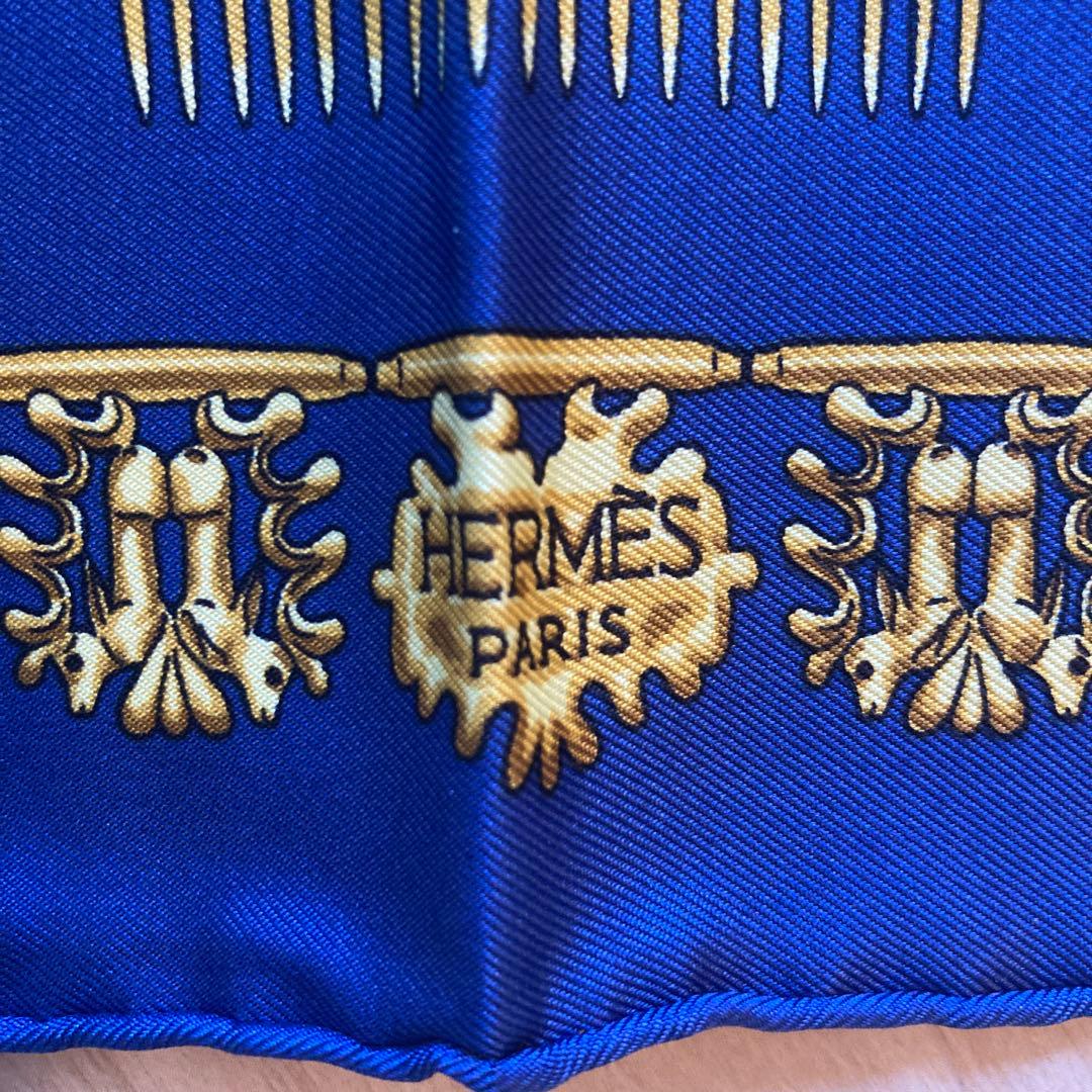 Hermès シルクスカーフ 40×40