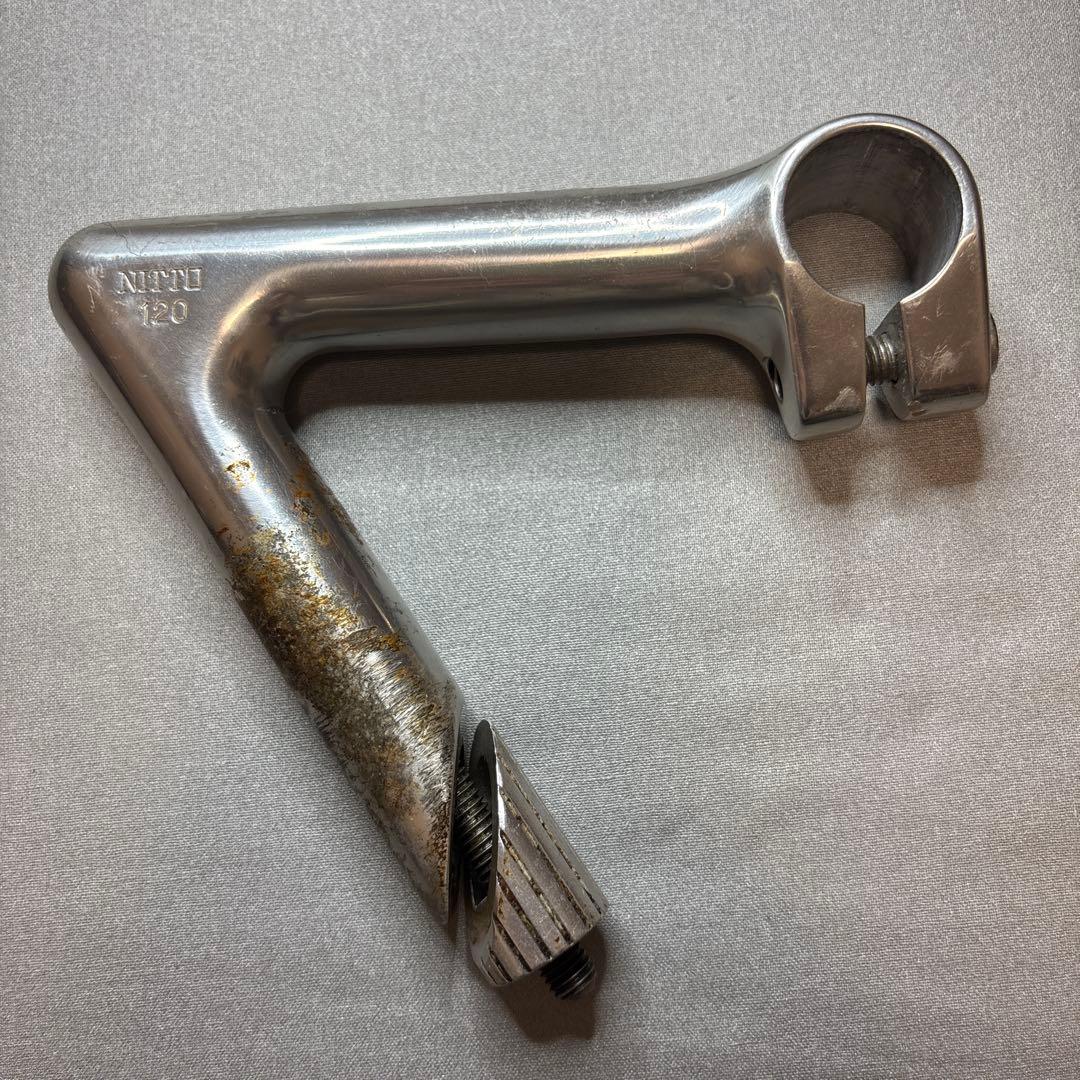 NJS 120mm 深曲がりステム NITTO 日東 軽合
