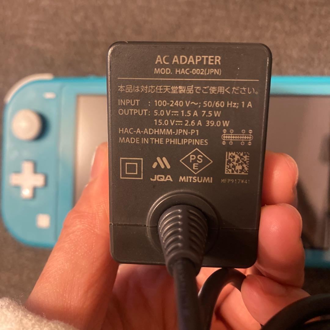 Nintendo Switch Lite ターコイズ 本体のみ 動作確認済