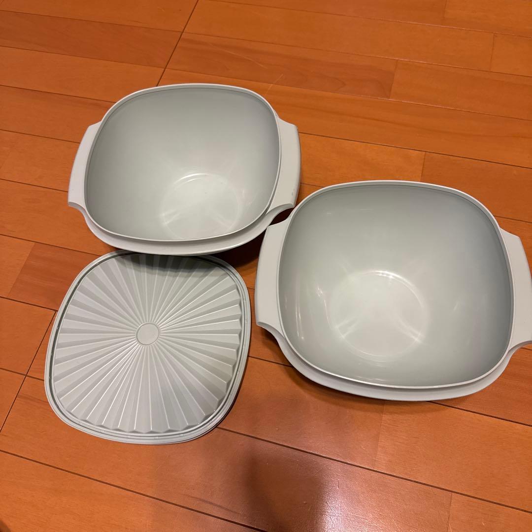 【新品未使用】Tupperware マキシデコレーター2個セット大