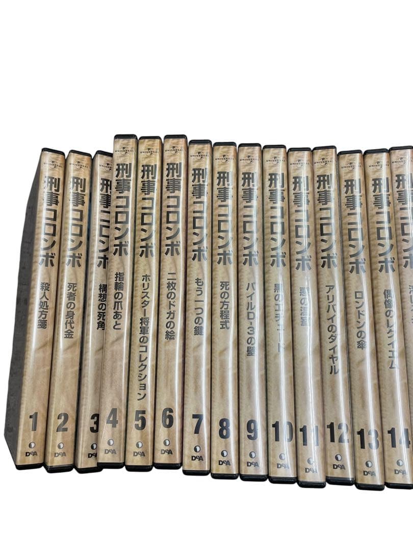 ⭕️ 【全巻】DVD 刑事コロンボ COLUMBO コレクション デアゴスティーニ