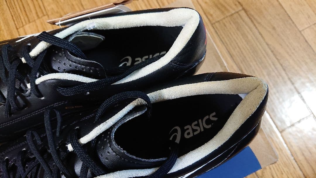 新品ASICS xfly4サッカースパイク黒