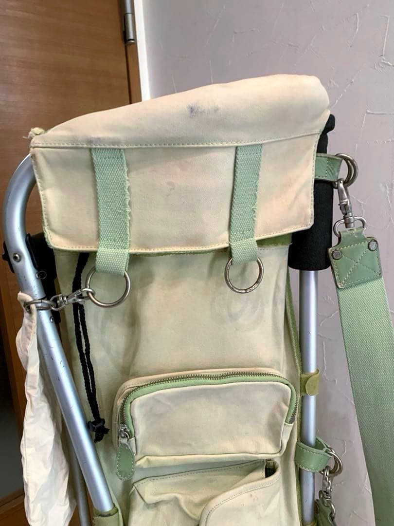 木の庄帆布　ミズノ　フレームウォーカー　スタンド　キャディバッグ　フード無し