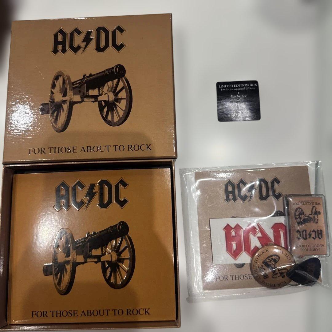 洋楽 AC/DC BACK IN BLACK For Those About to