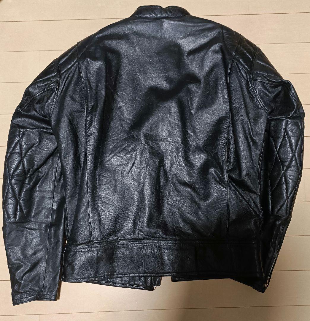 NANKAI 黒 レザージャケット シングルライダース