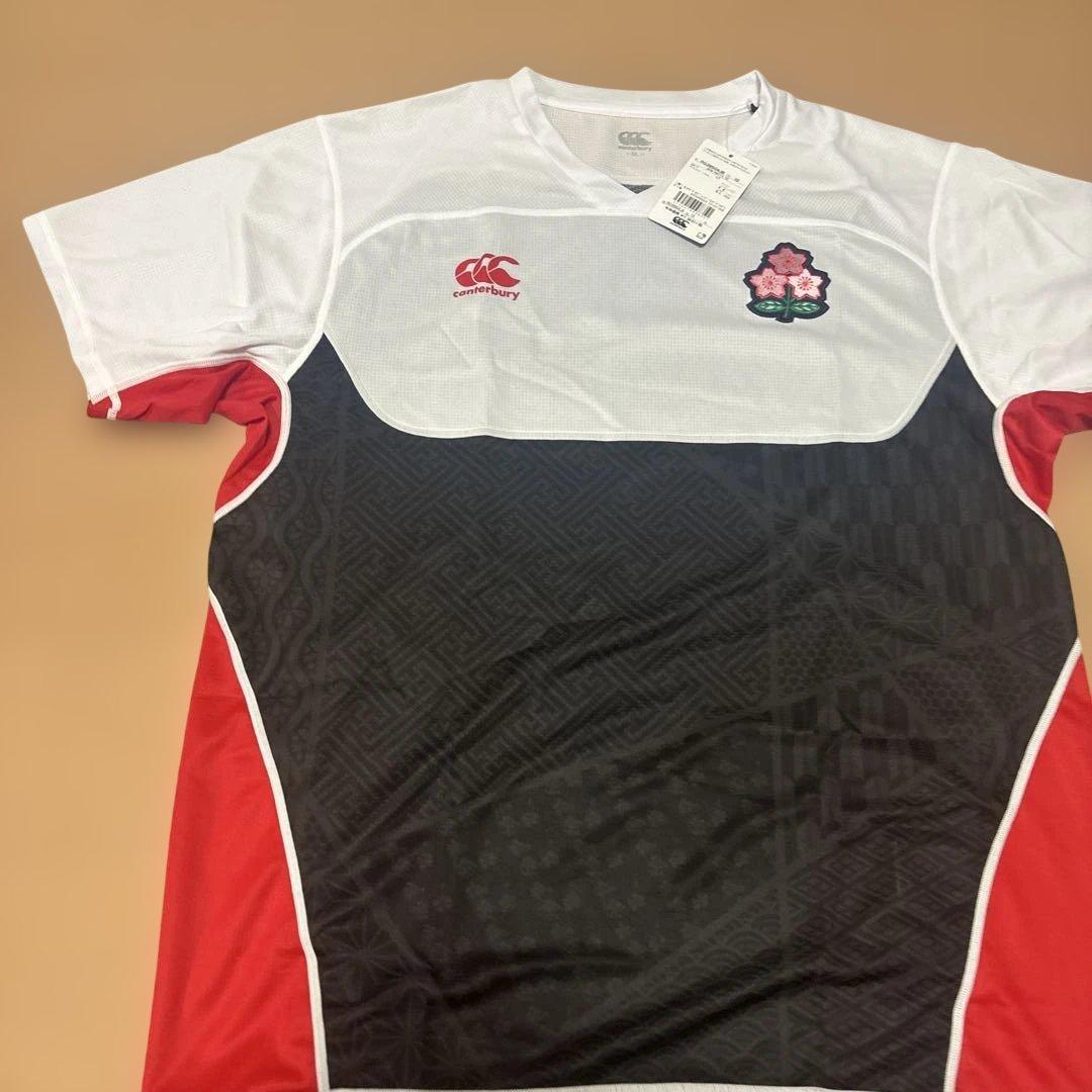 新品激レア入手困難ラグビー日本代表カンタベリーユニフォームシャツsize5L