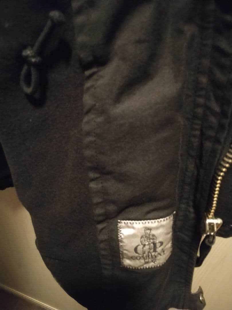c*！様 C.P COMPANY レザー切り替え ジャケット50