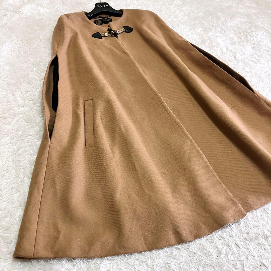 完売希少 極美品　ザラ　ポンチョ　ケープコート　MANTECO イタリア製