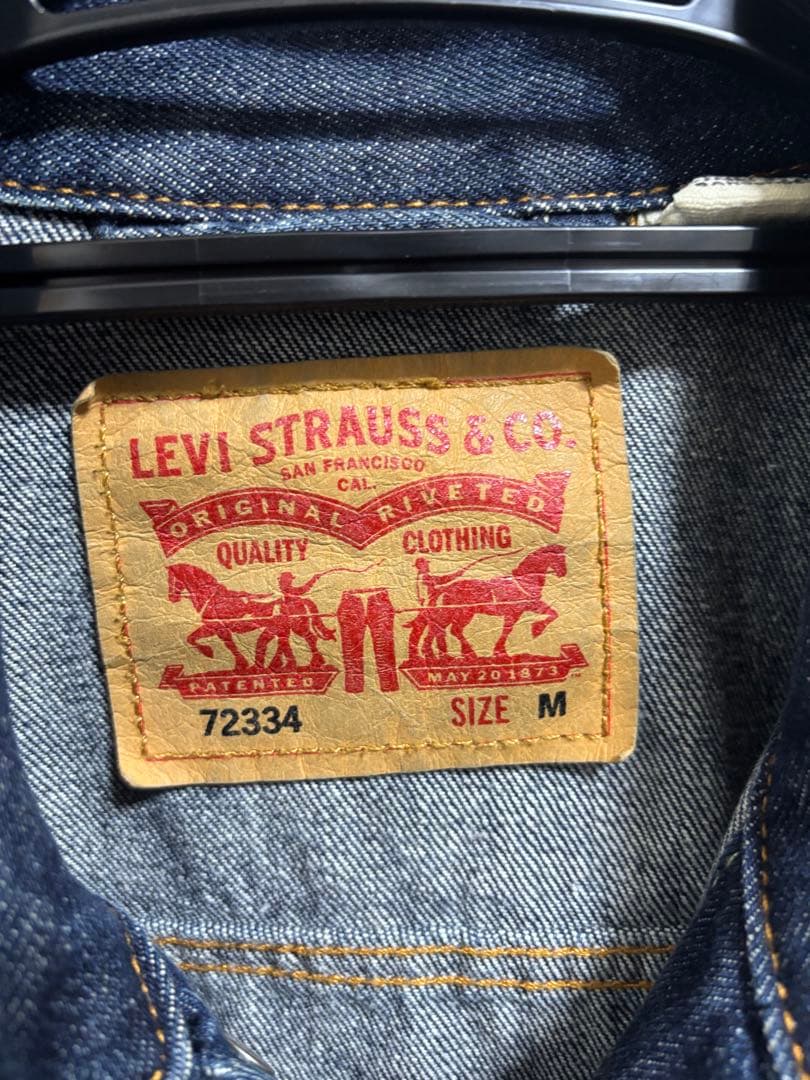 りゅう　Levi's リーバイス 72334 デニムジャケット　M濃紺