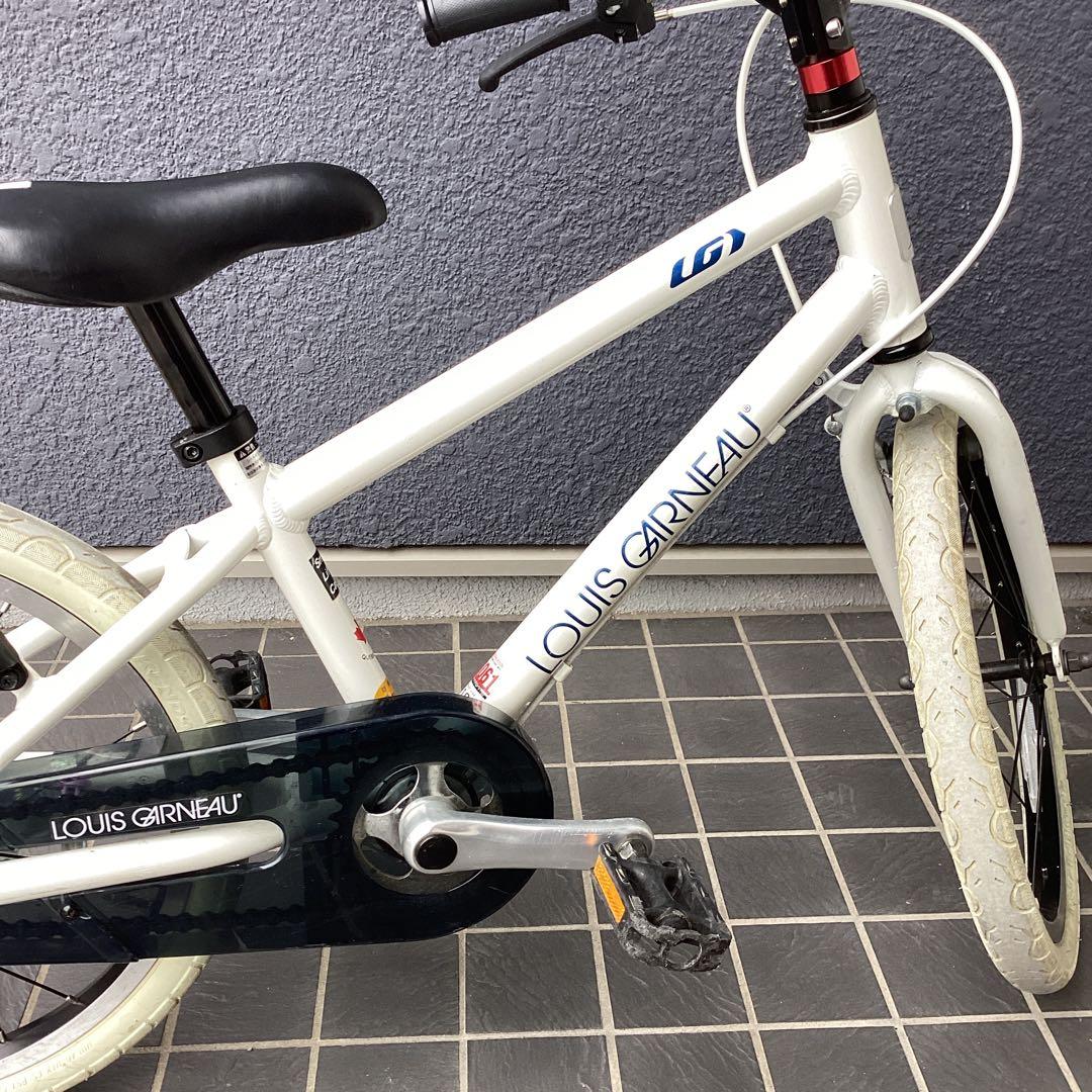 LOUIS GARNEAU　キッズ自転車 ホワイト18インチ