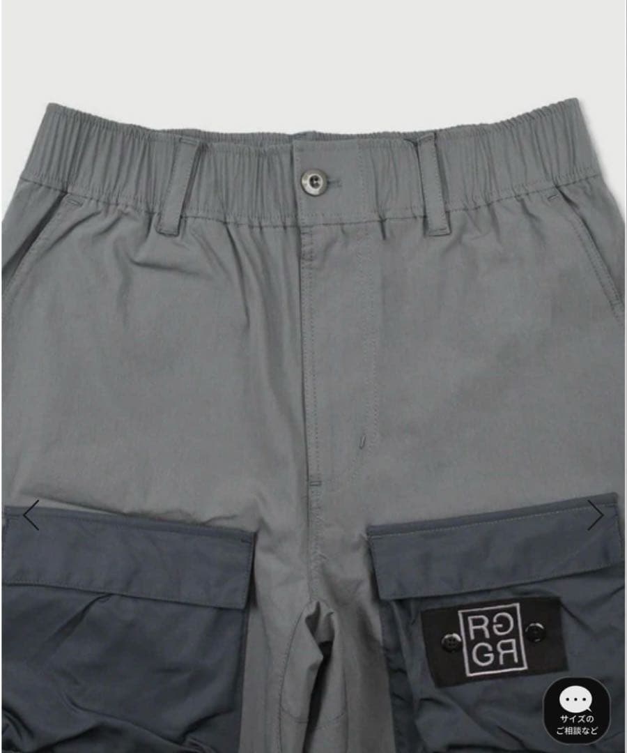 RUFFLOG OUT POCKET STRETCH SHORTSグレー　M