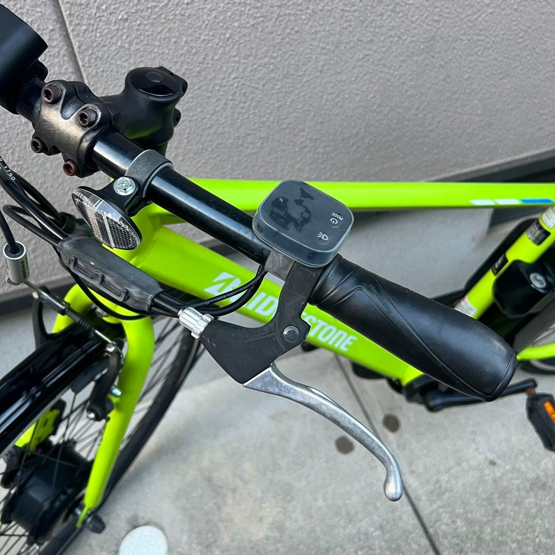 九州 BRIDGESTONE TB1e 電動アシスト自転車 T.Xネオンライム