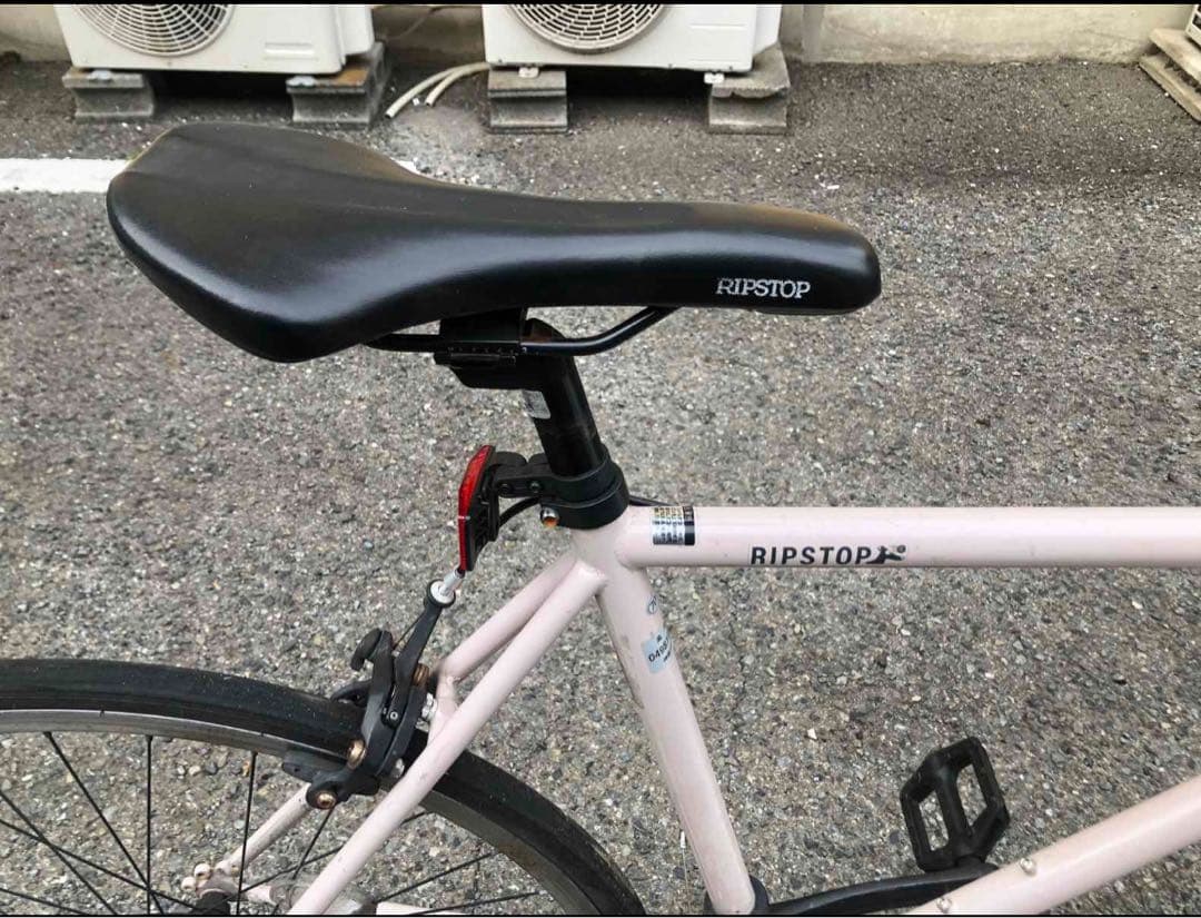 専用　　 ロードバイク クロモリフレーム ライトピンク 現地受け取り