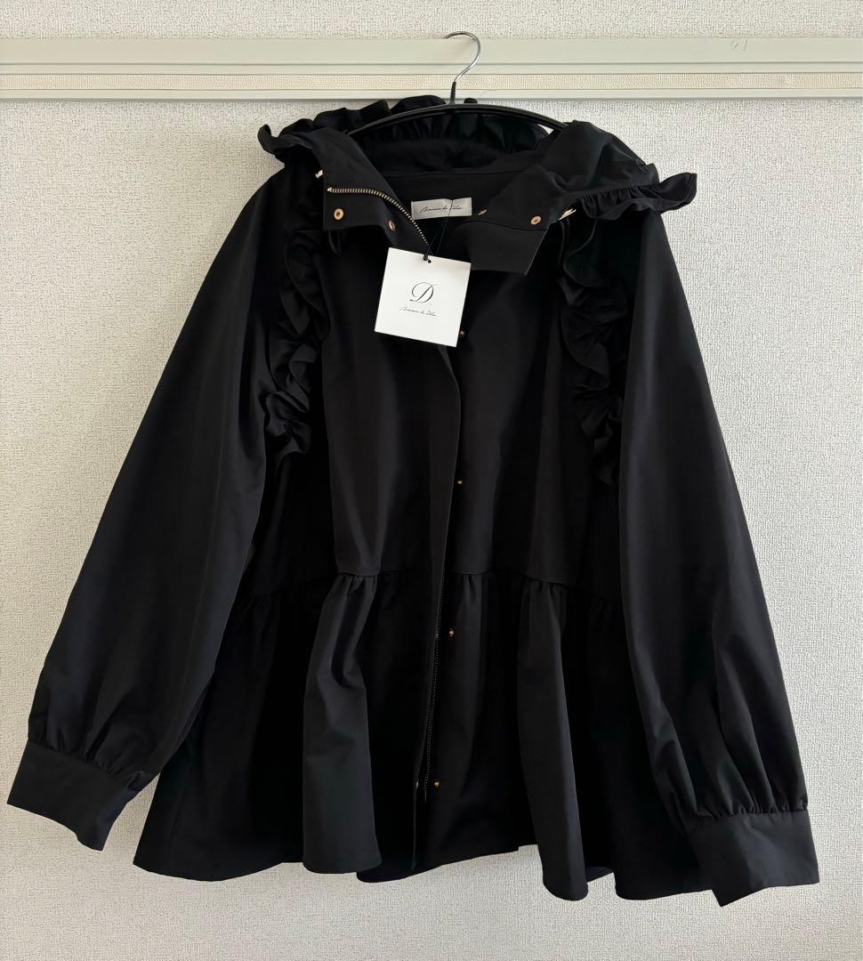 値下げ【新品未使用】maison de Dolce マウンテンパーカーblack