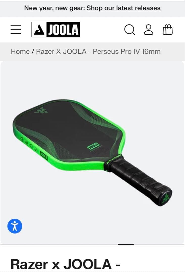 新品‼︎ Razer限定‼︎パドル ピックルボール Perseus Pro IV